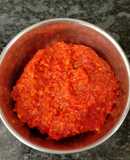 Red chilli chutney