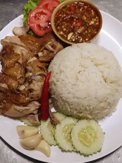 รูปของ ข้าวหน้าไก่อบ