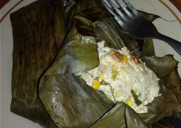 Resep Pepes ATJJ (ayam tahu jamur jagung), Enak