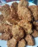 Куриные котлеты с овсяными хлопьями