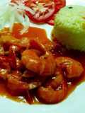 Camarones a la Diabla