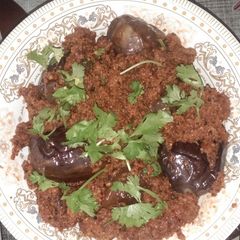 A picture of Stuffed Brinjal.