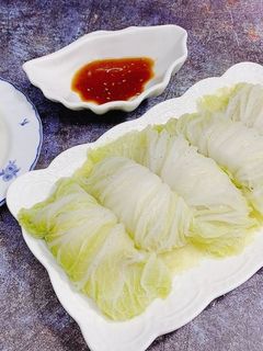 A picture of Jade Cabbage Rolls – Lunar New Year Dish.
