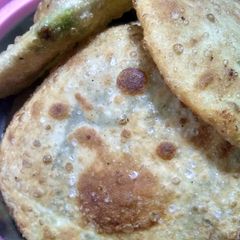 A picture of Peas kachori.