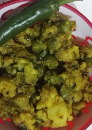 A picture of Dry pea potato.