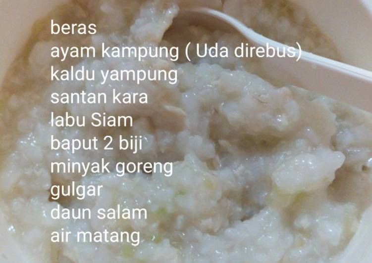 Sayur lodeh ayam kampung mpasi 8+