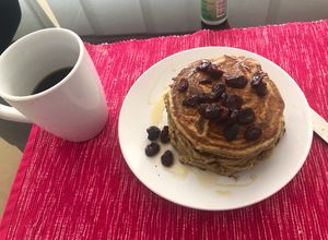 Una foto de Hotcakes de avena