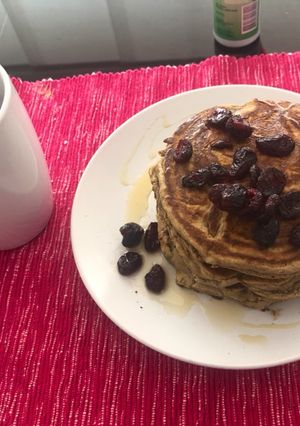 Una foto de Hotcakes de avena