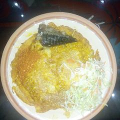 A picture of Wainar fulawa (traditional pancake).