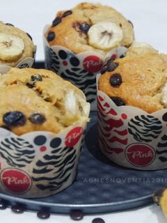 Foto resep Best BANANA MUFFIN Ever (Super Moist, No Mixer)