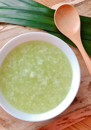 Hình của món 🌱 Cháo Lá Dứa Màu Xanh Tươi.