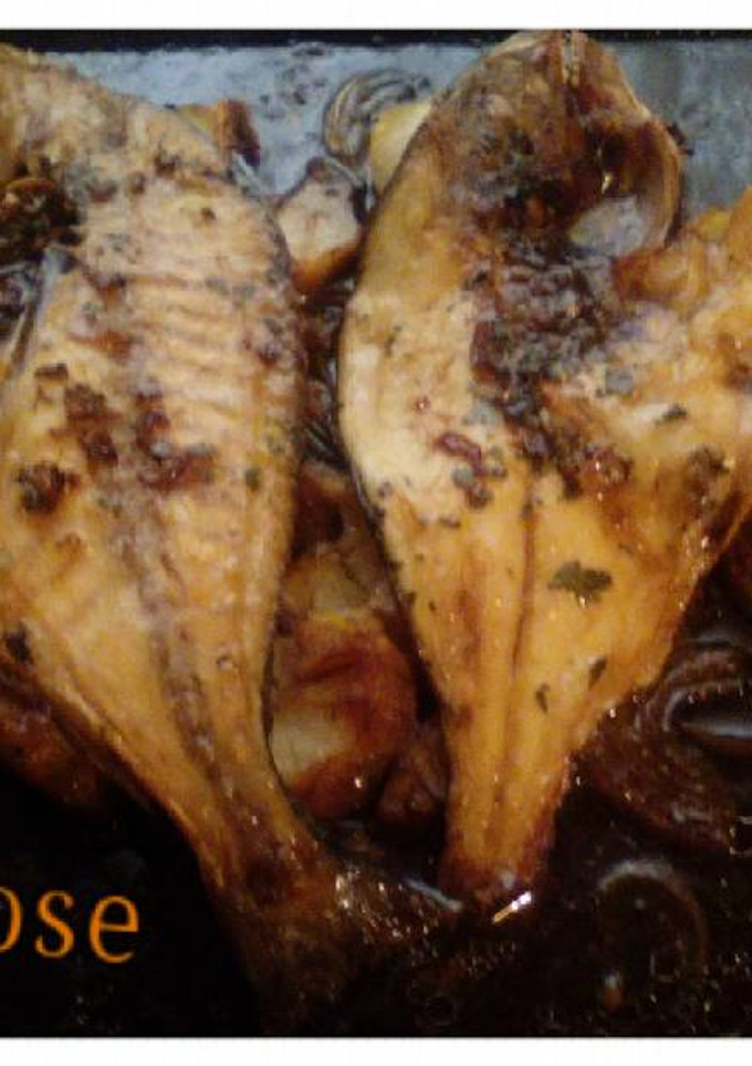 Una foto de Doradas al horno