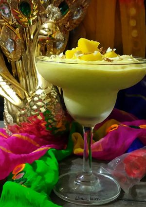 A picture of Mango mousse.