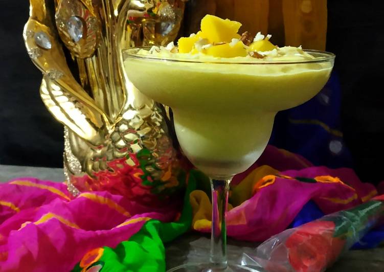 Step-by-Step Guide to Prepare Quick Mango mousse