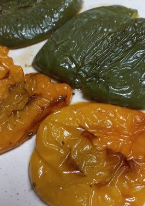 A picture of Roasted Bell Peppers.