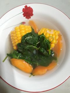 Foto resep Sayur bayam jagung dan wortel