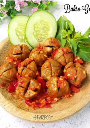 Foto resep Bakso Geprek