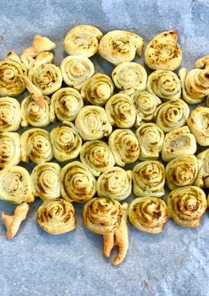 Une photo de Mouton de Pâques au pesto