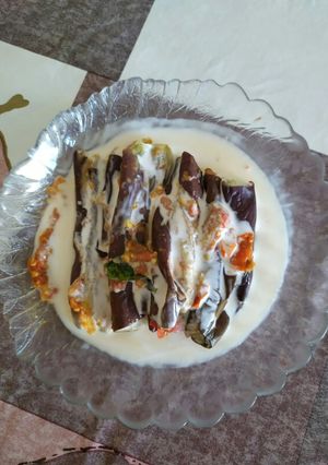 Foto resep Pecel terong jadul