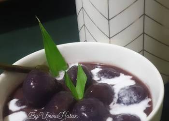 Siap Saji Bubur Candil Ubi Ungu Praktis Enak