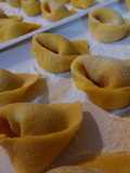 Tortelloni con ripieno di zucca e amaretti