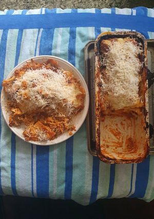 A picture of Use it up 2 layer Lasagne.