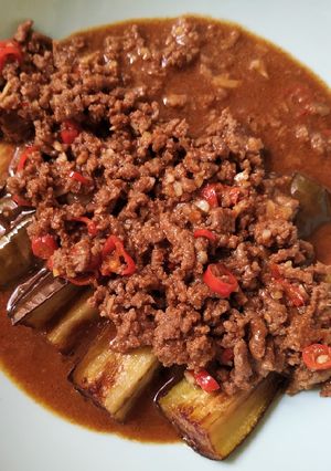 Foto resep Terong Siram Daging