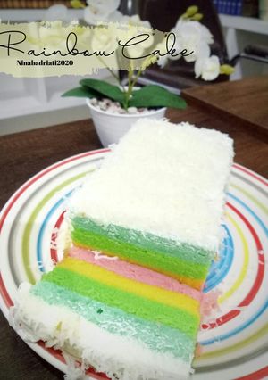 Foto resep Rainbow cake