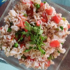 White pulao A picture of White pulao.