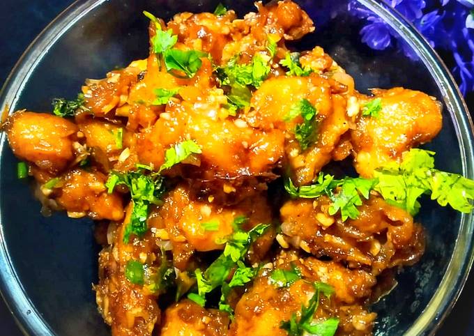 Cauliflower manchurian Recipe by Anitha (Annie) - Cookpad