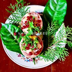 A picture of Fruity Guava Chaat Cups.