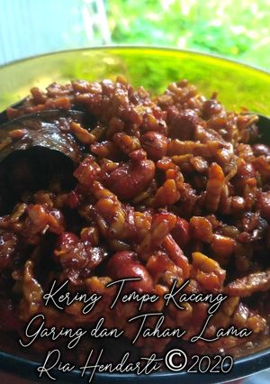 Foto resep Kering Tempe Kacang Garing dan Tahan Lama