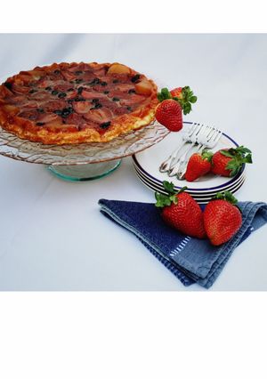 Foto principal de Tatín fresa+pera+arándano=sabor!