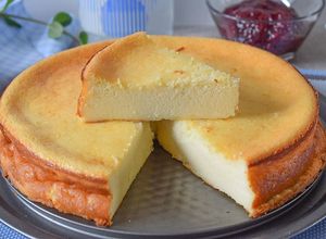 Foto principal de Tarta de queso al horno fácil y con pocos ingredientes!!!! 🥰