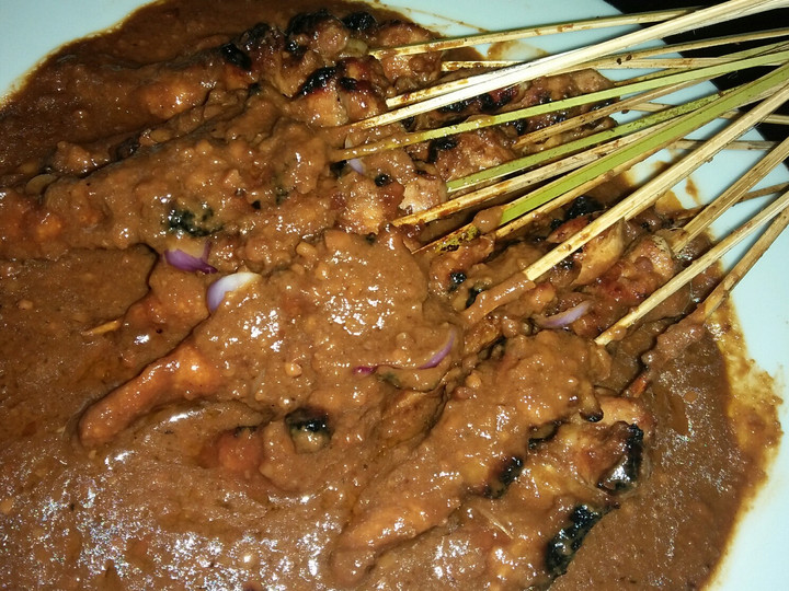 Resep Sate Ayam/Sapi/Kambing Bumbu Kacang, Sempurna