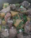 Sườn non kho thơm