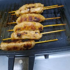 A picture of Chicken Seekh Kabab.
