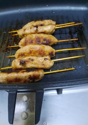 A picture of Chicken Seekh Kabab.