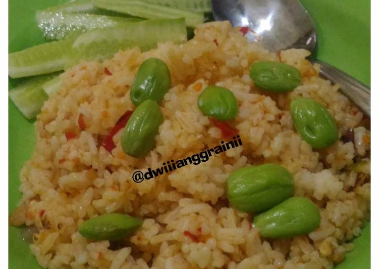 7Rahasia Memasak Nasi Goreng pete bumbu geprek yang Renyah