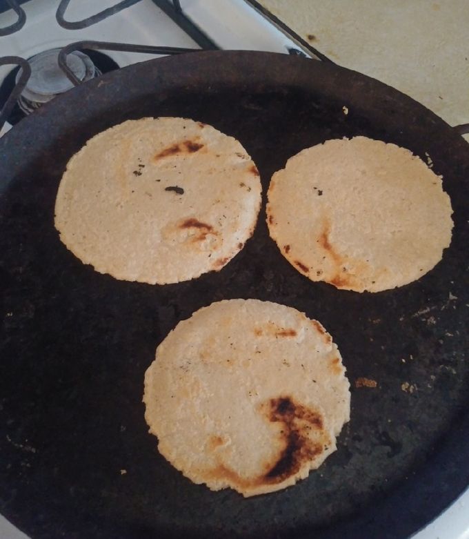Una foto de Tortillas de maíz hechas a mano