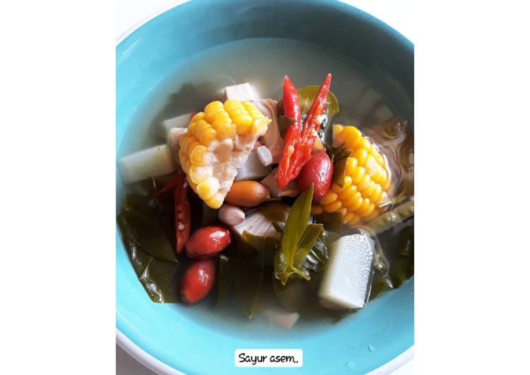 Sayur asem bumbu racik?