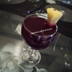 A picture of Pineapple hibiscus drink.