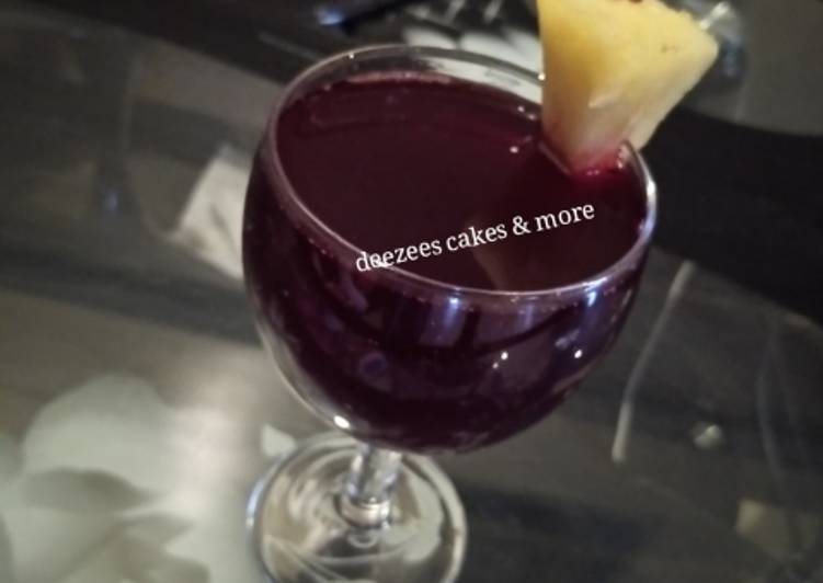 Recipe of Any-night-of-the-week Pineapple hibiscus drink