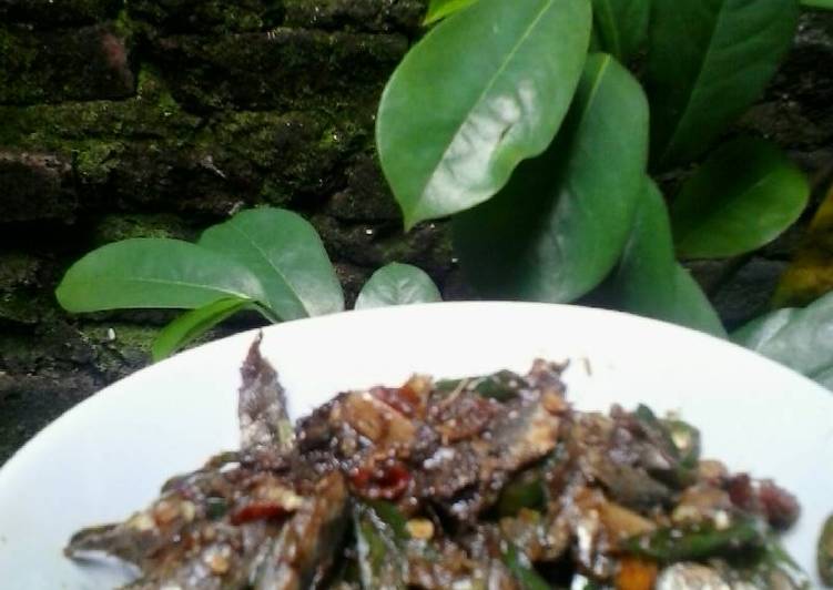 Oseng Ikan Peda Cabe Ijo