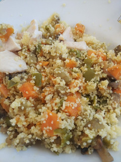 Una foto de Cous cous de otoño
