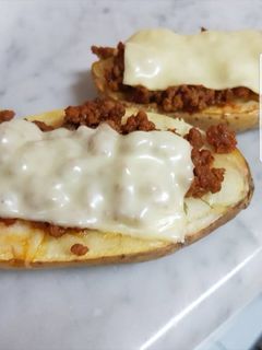 صورة لوصفة قوارب البطاطا