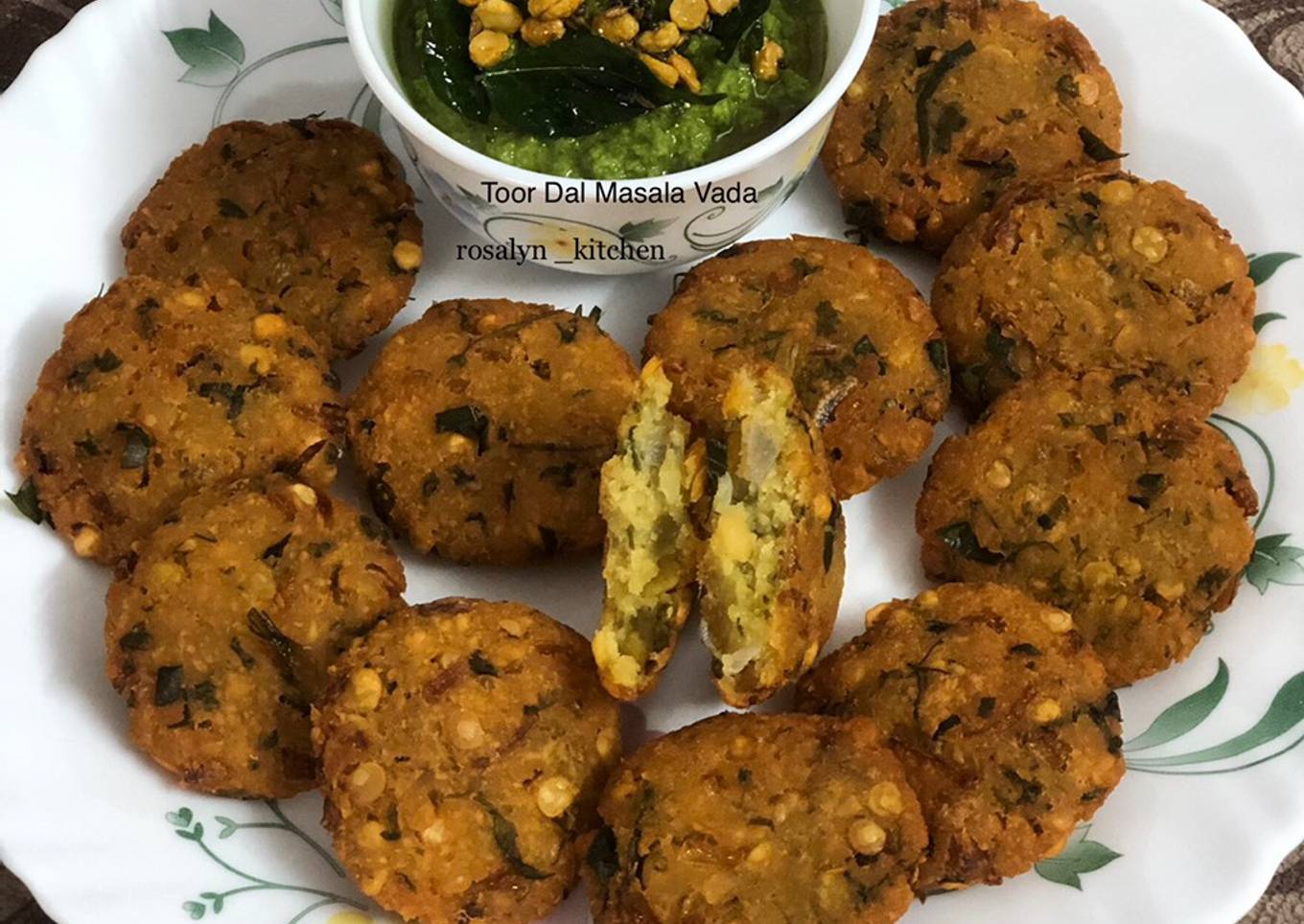 Toor Dal Masala Vada