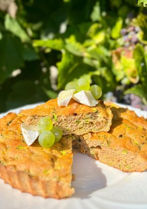 Cukkinis sós pite diétás (gluténmentes)💚❕ recept fotója