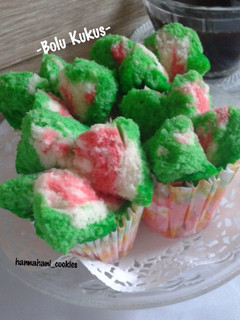 Foto resep Bolu Kukus Semangka