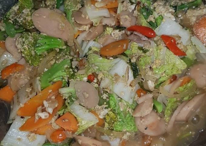 Resep 14. Capjay sederhana yang Menggugah Selera